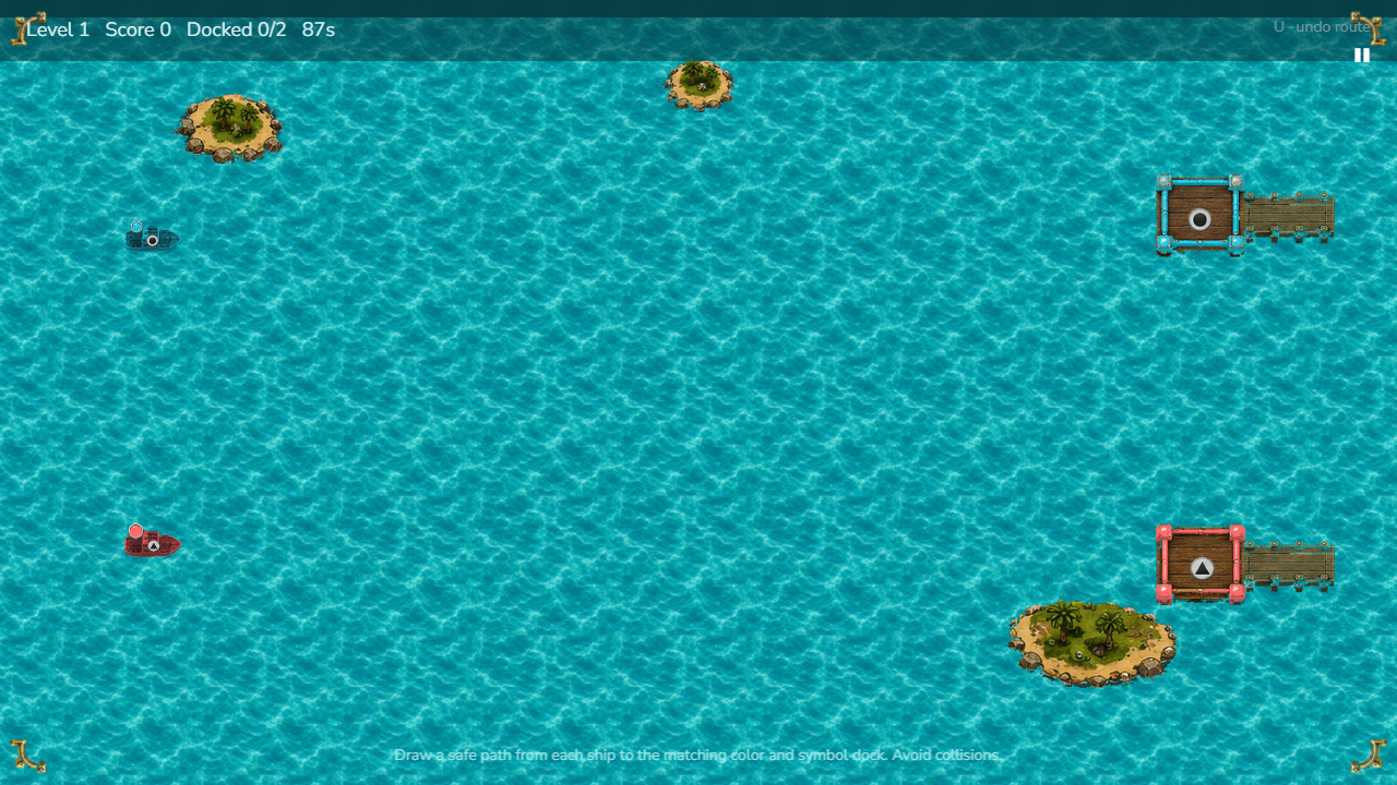 Harbor Lines gameplay