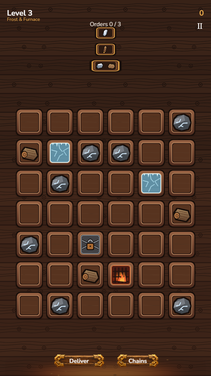 Merge Foundry gameplay board