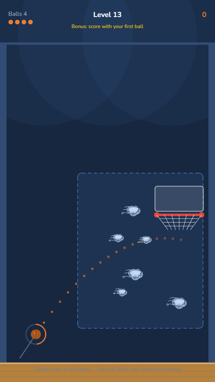 Pocket Hoops Crosswind level
